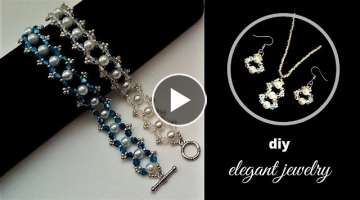 DIY elegant jewelry. Beaded jewelry. Beading tutorials